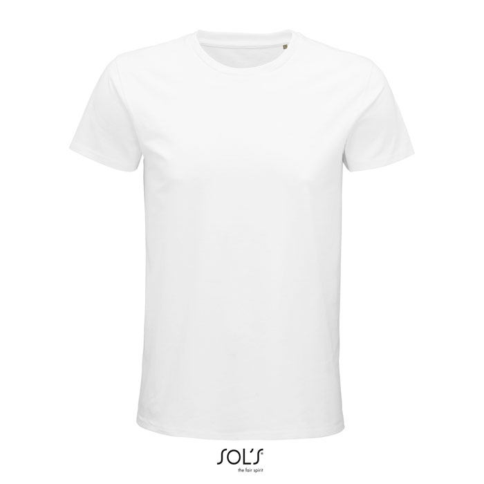 Tee shirt coton bio publicitaire homme 175g - PIONEER Blanc 1